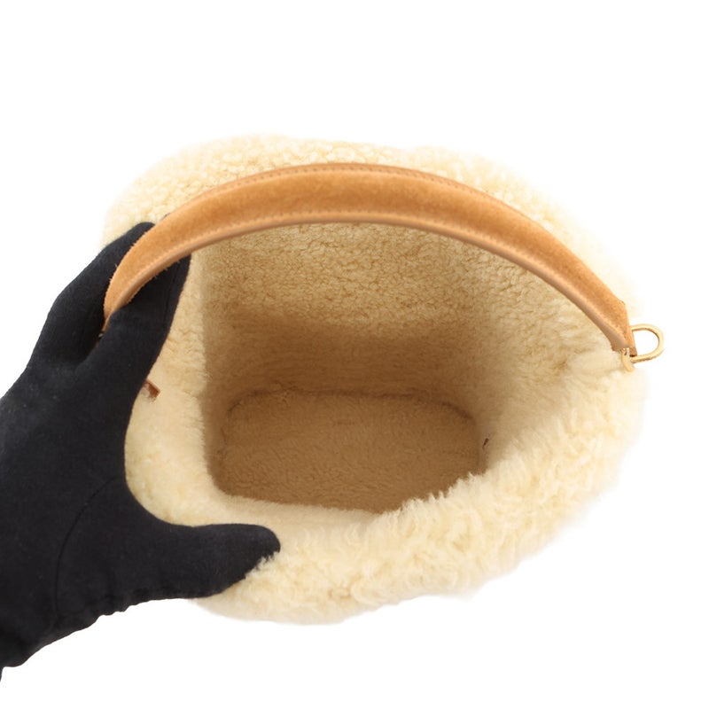 セリーヌ ハンドバッグ ルイーズ ミディアム スエード シアリング 116613GFT CELINE 2way