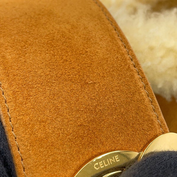 セリーヌ ハンドバッグ ルイーズ ミディアム スエード シアリング 116613GFT CELINE 2way