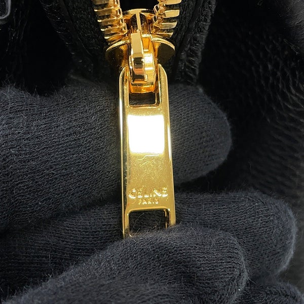 セリーヌ ハンドバッグ カバ・ドゥ・フランス グレインドカーフレザー 192663CRE CELINE 2way 黒