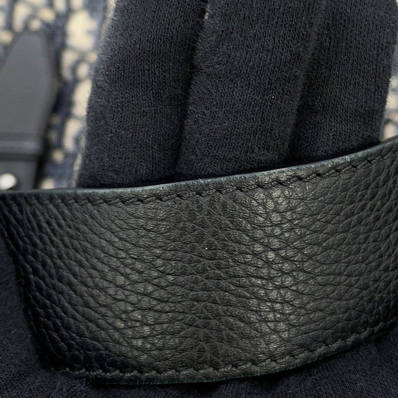 ディオール トートバッグ オブリーク サドルトート キャンバス レザー 1ADSH176YKS Christian Dior トロッター