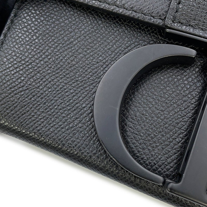 クリスチャン・ディオール ショルダーバッグ 30 モンテーニュ ボックスバッグ レザー M9204SBAV Christian Dior 黒