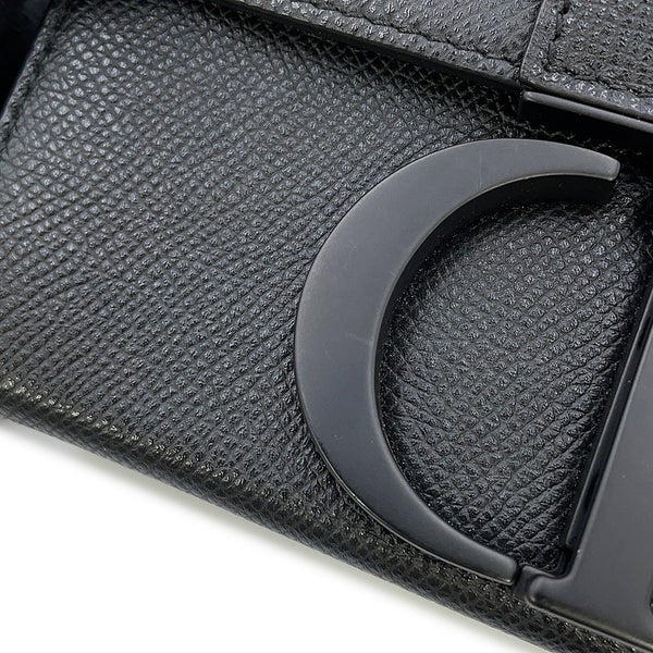 クリスチャン・ディオール ショルダーバッグ 30 モンテーニュ ボックスバッグ レザー M9204SBAV Christian Dior 黒