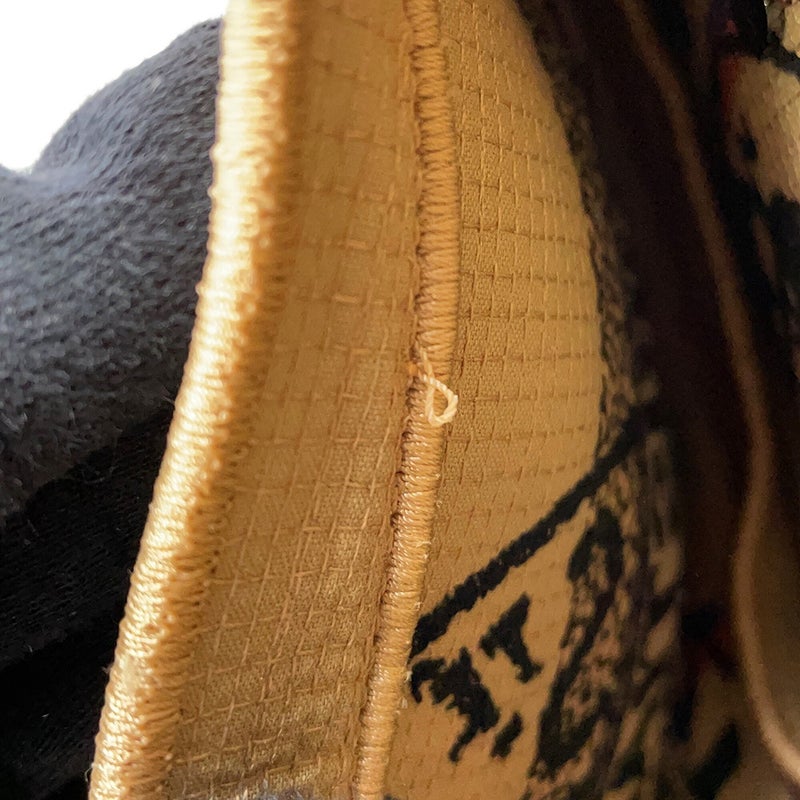 クリスチャン・ディオール ショルダーバッグ ディオール ユニオン モチーフ ジュート サドルバッグ M0446BRUW