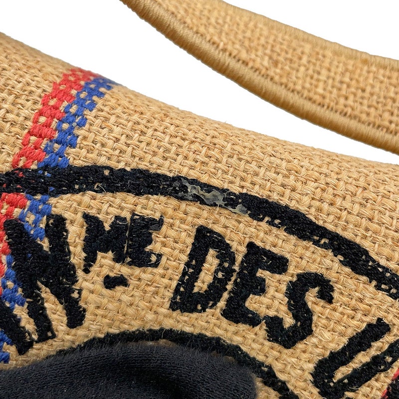 クリスチャン・ディオール ショルダーバッグ ディオール ユニオン モチーフ ジュート サドルバッグ M0446BRUW