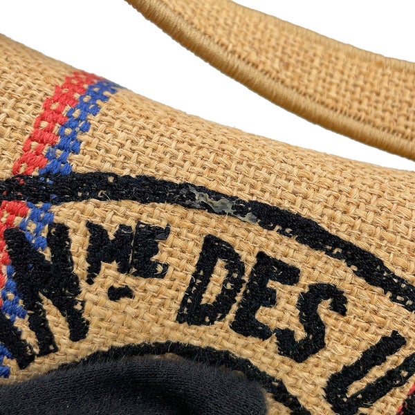 クリスチャン・ディオール ショルダーバッグ ディオール ユニオン モチーフ ジュート サドルバッグ M0446BRUW