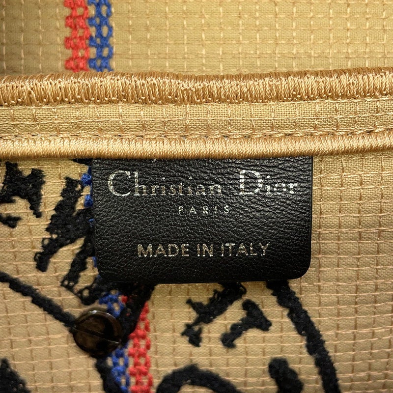 クリスチャン・ディオール ショルダーバッグ ディオール ユニオン モチーフ ジュート サドルバッグ M0446BRUW