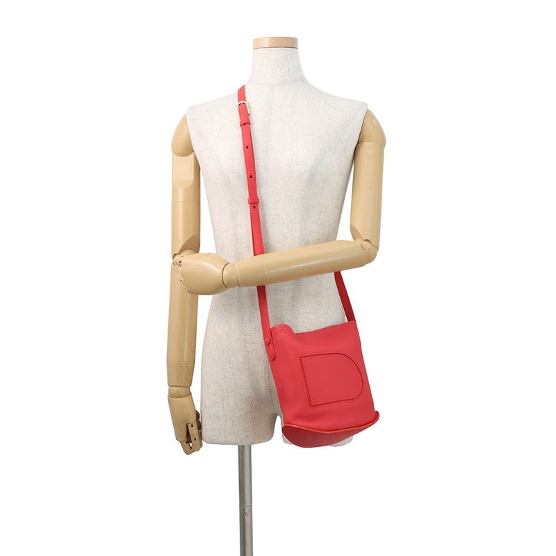 デルヴォー ショルダーバッグ Pin パン レザー Delvaux デルボー