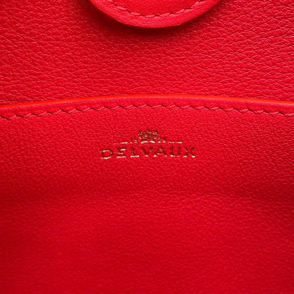 デルヴォー ショルダーバッグ Pin パン レザー Delvaux デルボー