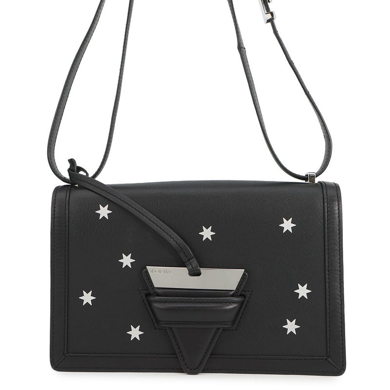 ロエベ ショルダーバッグ バルセロナ スターズ 302.30EM15 LOEWE 黒