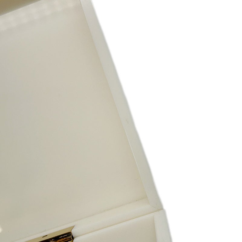 グッチ ショルダーバッグ キャット プラスチック ラインストーン フェイクパール 500259 GUCCI バッグ 白