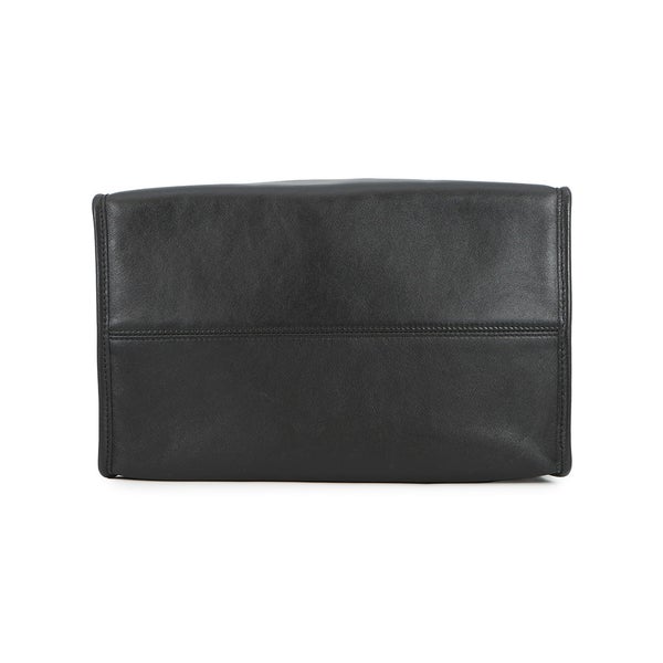 バレンシアガ ハンドバッグ ロゴ ショッパー トートバッグ レザー 541842 BALENCIAGA 黒