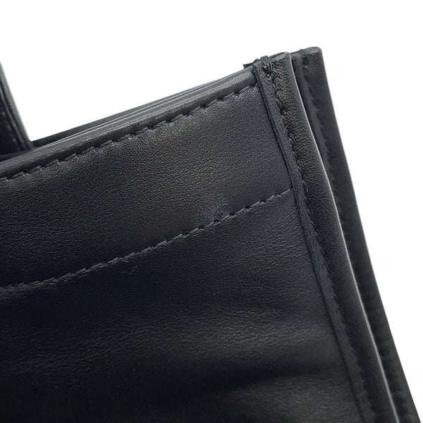 バレンシアガ ハンドバッグ ロゴ ショッパー トートバッグ レザー 541842 BALENCIAGA 黒