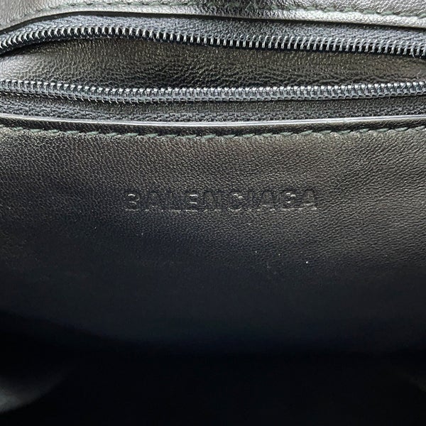 バレンシアガ ハンドバッグ ロゴ ショッパー トートバッグ レザー 541842 BALENCIAGA 黒