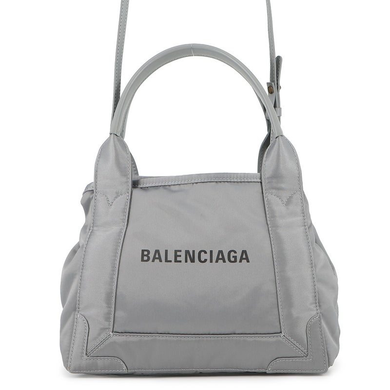 バレンシアガ ハンドバッグ ネイビーカバス XS ナイロン 390346 BALENCIAGA 2way