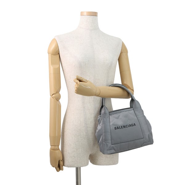 バレンシアガ ハンドバッグ ネイビーカバス XS ナイロン 390346 BALENCIAGA 2way