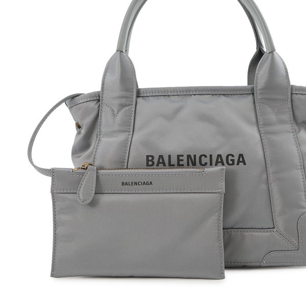 バレンシアガ ハンドバッグ ネイビーカバス XS ナイロン 390346 BALENCIAGA 2way