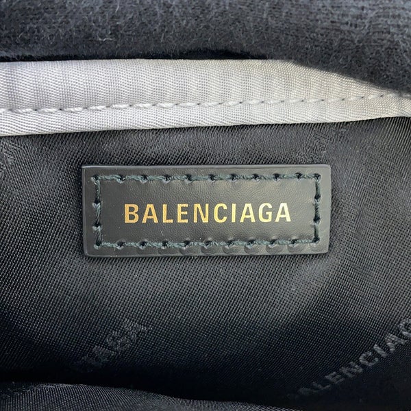 バレンシアガ ハンドバッグ ネイビーカバス XS ナイロン 390346 BALENCIAGA 2way