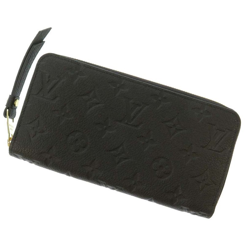 ルイヴィトン 長財布 モノグラム・アンプラント ジッピー・ウォレット M61864 LOUIS VUITTON ブラック 黒
