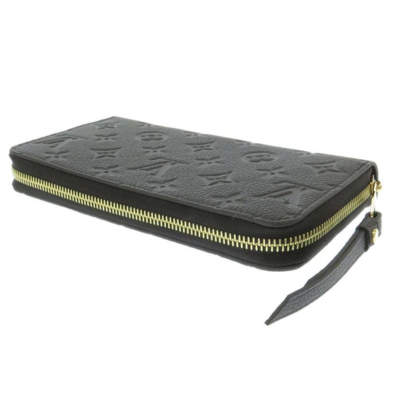 ルイヴィトン 長財布 モノグラム・アンプラント ジッピー・ウォレット M61864 LOUIS VUITTON ブラック 黒