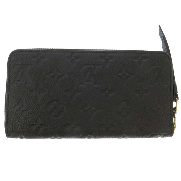 ルイヴィトン 長財布 モノグラム・アンプラント ジッピー・ウォレット M61864 LOUIS VUITTON ブラック 黒