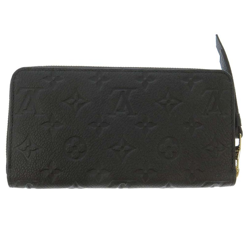ルイヴィトン 長財布 モノグラム・アンプラント ジッピー・ウォレット M61864 LOUIS VUITTON ブラック 黒
