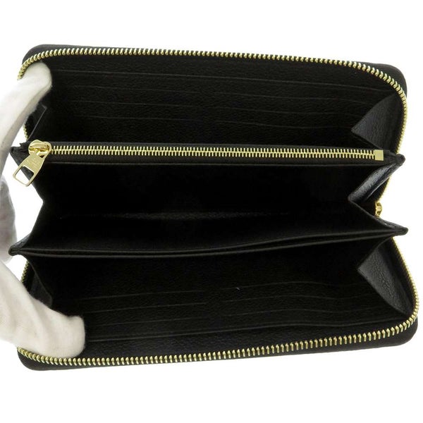 ルイヴィトン 長財布 モノグラム・アンプラント ジッピー・ウォレット M61864 LOUIS VUITTON ブラック 黒
