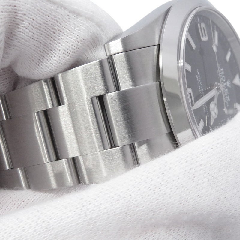 ロレックス エクスプローラー1 40 224270 ランダムシリアル ルーレット 腕時計 ウォッチ 黒文字盤