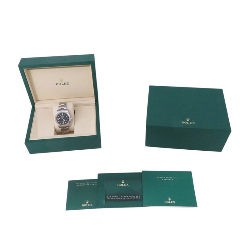 ロレックス エクスプローラー1 40 224270 ランダムシリアル ルーレット 腕時計 ウォッチ 黒文字盤
