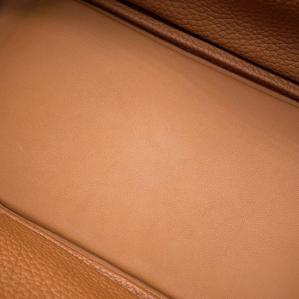 エルメス ハンドバッグ リンディ26 ゴールド/ゴールド金具 トリヨンクレマンス B刻印 ２wayショルダー