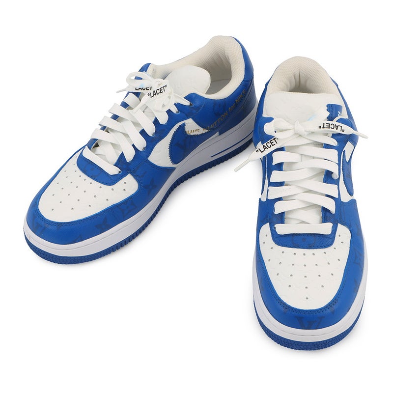 ルイヴィトン スニーカー ナイキ エアフォース1 ロー NIKE AIR FORCE 1 LOW メンズサイズ7 LOUIS VUITTON 靴