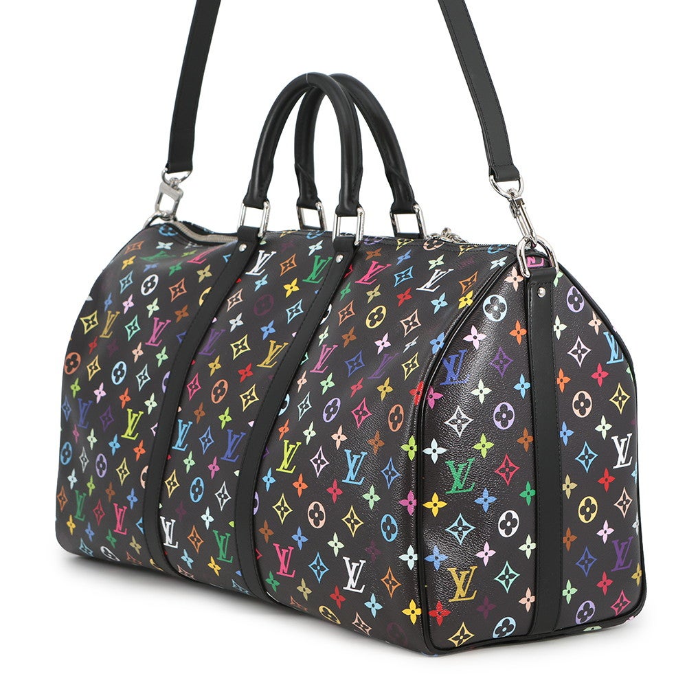 ルイヴィトン ボストンバッグ モノグラム・マルチカラー LV x TM