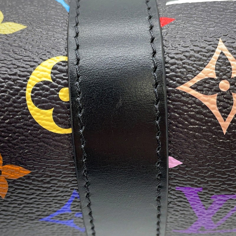 ルイヴィトン ボストンバッグ モノグラム・マルチカラー LV x TM キーポル・バンドリエール50 M13745 村上隆 コラボ