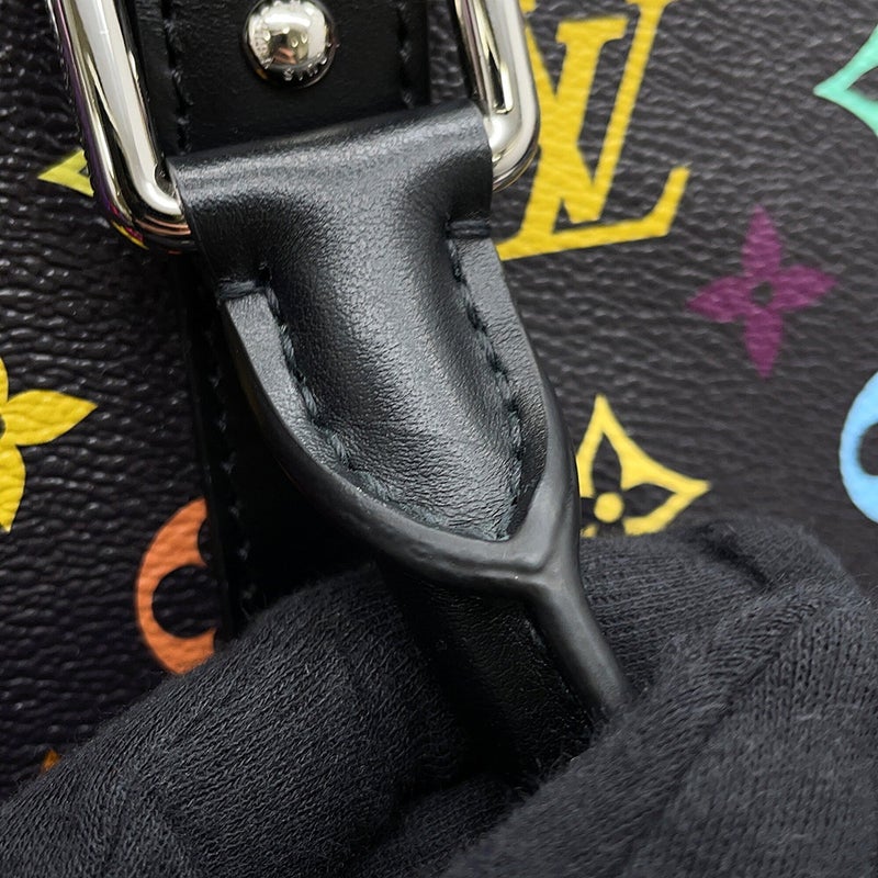 ルイヴィトン ボストンバッグ モノグラム・マルチカラー LV x TM キーポル・バンドリエール50 M13745 村上隆 コラボ