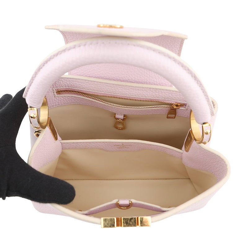 ルイヴィトン ハンドバッグ トリヨンレザー カプシーヌ BB M24120 LOUIS VUITTON ヴィトン バッグ 2way ショルダー