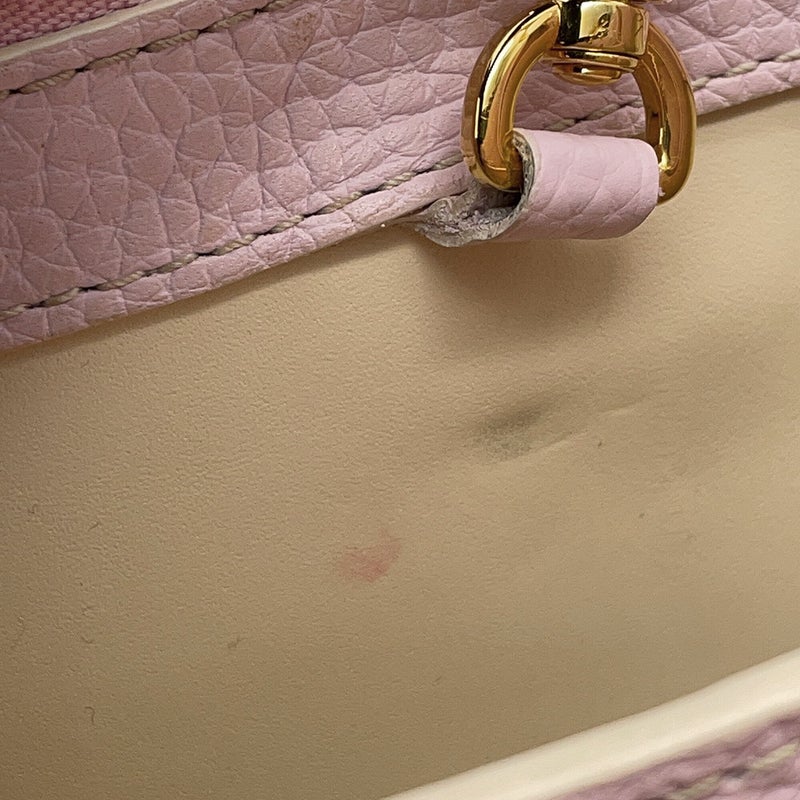 ルイヴィトン ハンドバッグ トリヨンレザー カプシーヌ BB M24120 LOUIS VUITTON ヴィトン バッグ 2way ショルダー