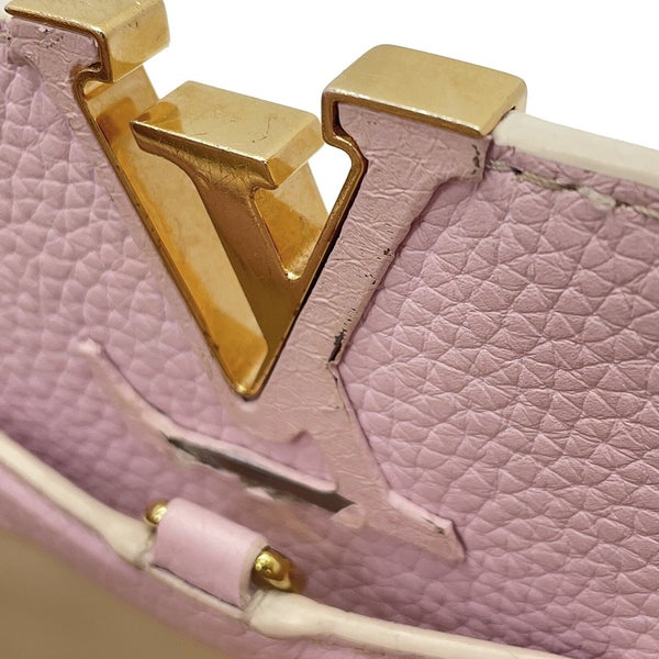 ルイヴィトン ハンドバッグ トリヨンレザー カプシーヌ BB M24120 LOUIS VUITTON ヴィトン バッグ 2way ショルダー