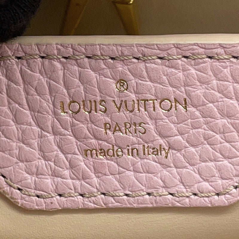 ルイヴィトン ハンドバッグ トリヨンレザー カプシーヌ BB M24120 LOUIS VUITTON ヴィトン バッグ 2way ショルダー