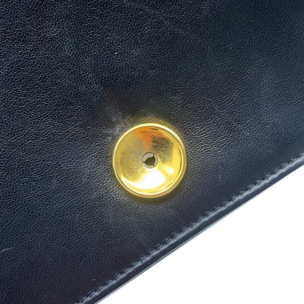 シャネル チェーンショルダーバッグ マトラッセ ココマーク ラムスキン A03568 CHANEL バッグ 黒