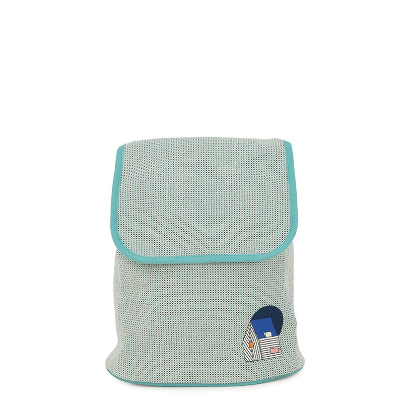 エルメス リュック レ キャバン Les Cabanes 刺繍 トリコロール HERMES バッグ リュックサック