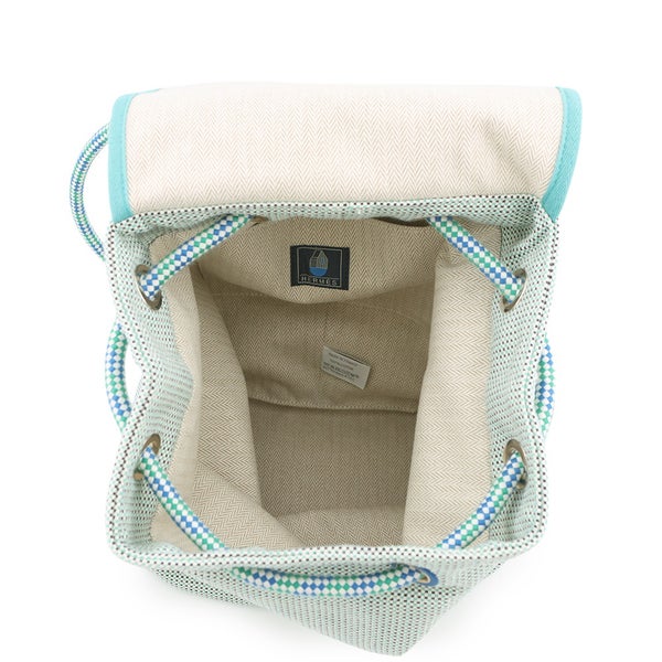 エルメス リュック レ キャバン Les Cabanes 刺繍 トリコロール HERMES バッグ リュックサック