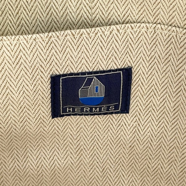 エルメス リュック レ キャバン Les Cabanes 刺繍 トリコロール HERMES バッグ リュックサック