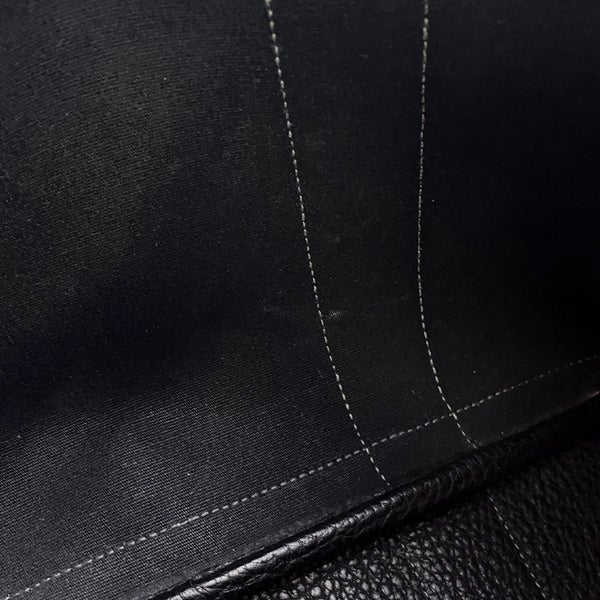 エルメス トートバッグ ガーデンパーティPM ブラック/シルバー金具 トワルオフィシエ/ネゴンダ □J刻印