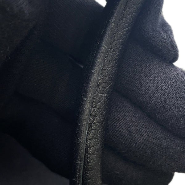 エルメス トートバッグ ガーデンパーティPM ブラック/シルバー金具 トワルオフィシエ/ネゴンダ □J刻印