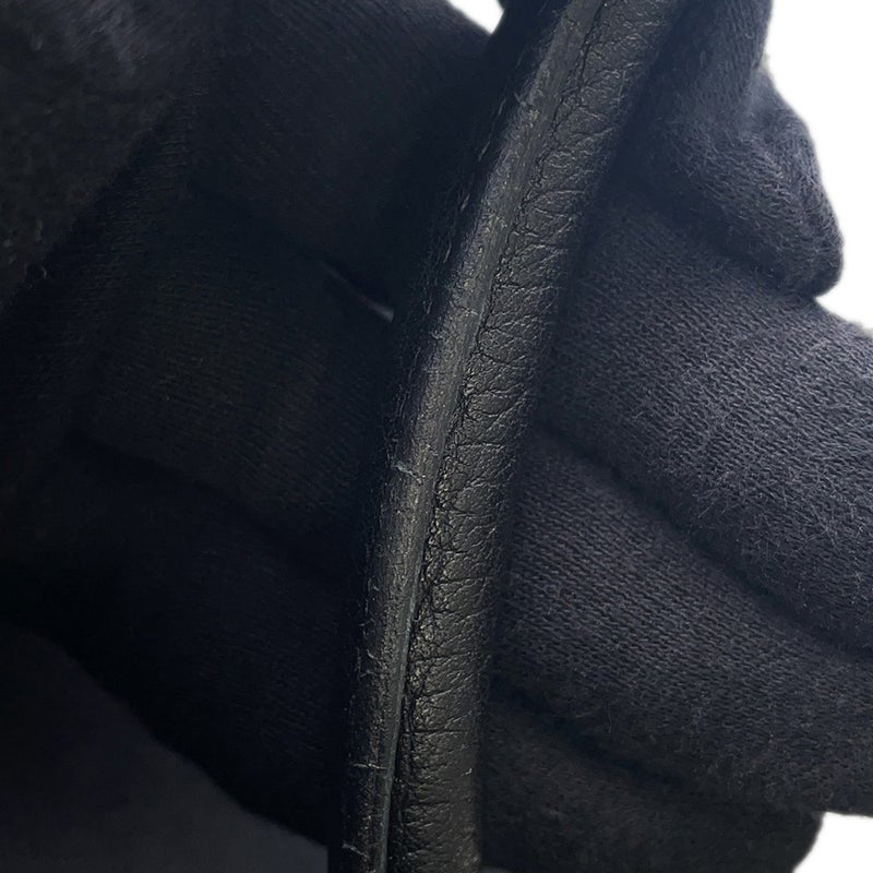 エルメス トートバッグ ガーデンパーティPM ブラック/シルバー金具 トワルオフィシエ/ネゴンダ □J刻印