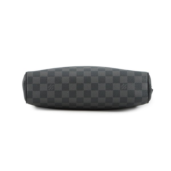 ルイヴィトン ショルダーバッグ ダミエ・グラフィット デイトンPM N41408 LOUIS VUITTON ヴィトン メンズ 黒 ブラック