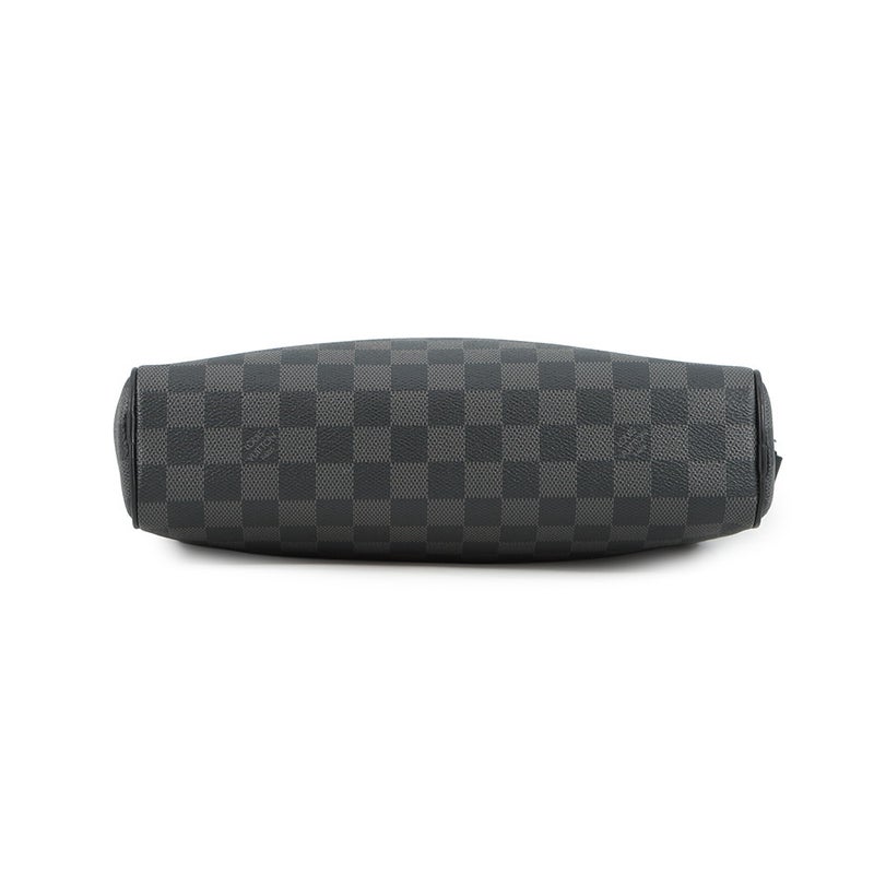 ルイヴィトン ショルダーバッグ ダミエ・グラフィット デイトンPM N41408 LOUIS VUITTON ヴィトン メンズ 黒 ブラック