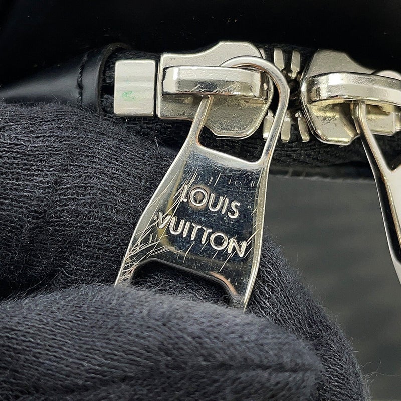 ルイヴィトン ショルダーバッグ ダミエ・グラフィット デイトンPM N41408 LOUIS VUITTON ヴィトン メンズ 黒 ブラック