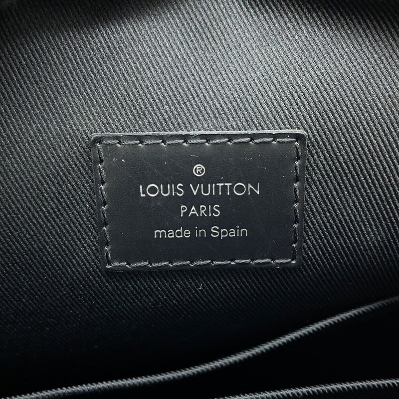 ルイヴィトン ショルダーバッグ ダミエ・グラフィット デイトンPM N41408 LOUIS VUITTON ヴィトン メンズ 黒 ブラック