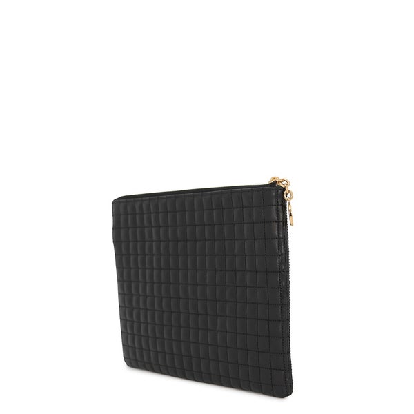 セリーヌ クラッチバッグ Cチャーム レザー 10B813BFL CELINE 黒