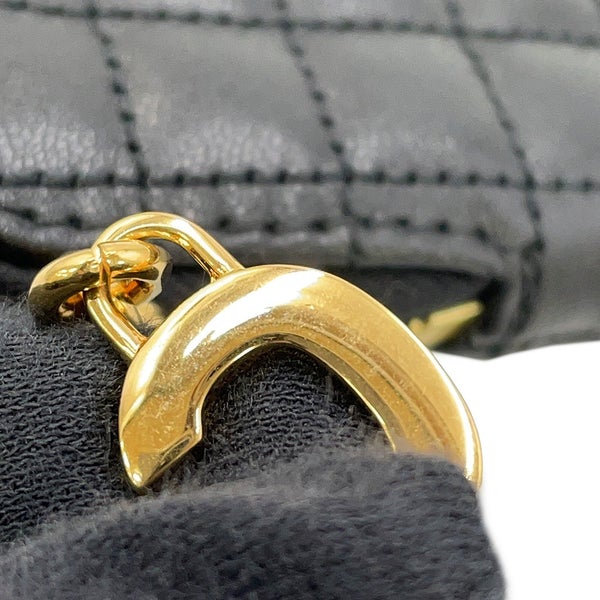 セリーヌ クラッチバッグ Cチャーム レザー 10B813BFL CELINE 黒